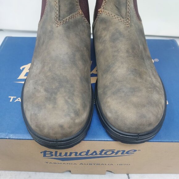 Blundstone WOMENS Chelsea Rustic Brown Boot - Picture 6 of 8